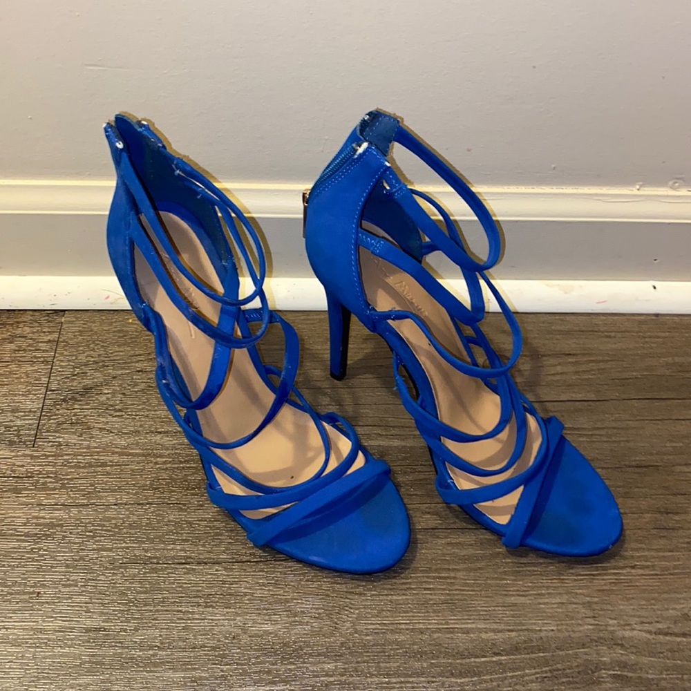 Blue heels